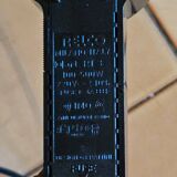 G. frattini pour relco lampadaire vintage chrome et tiges en verre