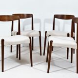 Danish walnut chairs