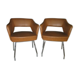 Pair of vintage design armchair from 1960