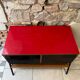 Vinyl storage furniture Manufrance from the 1960s
