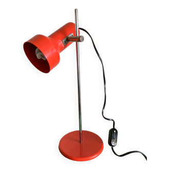 Lampe de bureau vintage orange