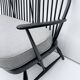 Mid-20th century Ercol Black wood sofa 3 seater