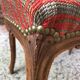 Pair of reupholstered rocaille chairs
