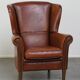 Beautiful classic sheepskin armchair with a beautiful appearance and a comfortable seat