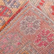 3x13 Soft Pink Vintage Oushak Long Stairs Runner Rug, 83x379 Cm