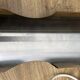 Large pair of Space Age / UFO design lamps in chrome steel – sculpture l