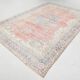 8x11 Dusty Red Vintage Persian Rug, 243x347Cm