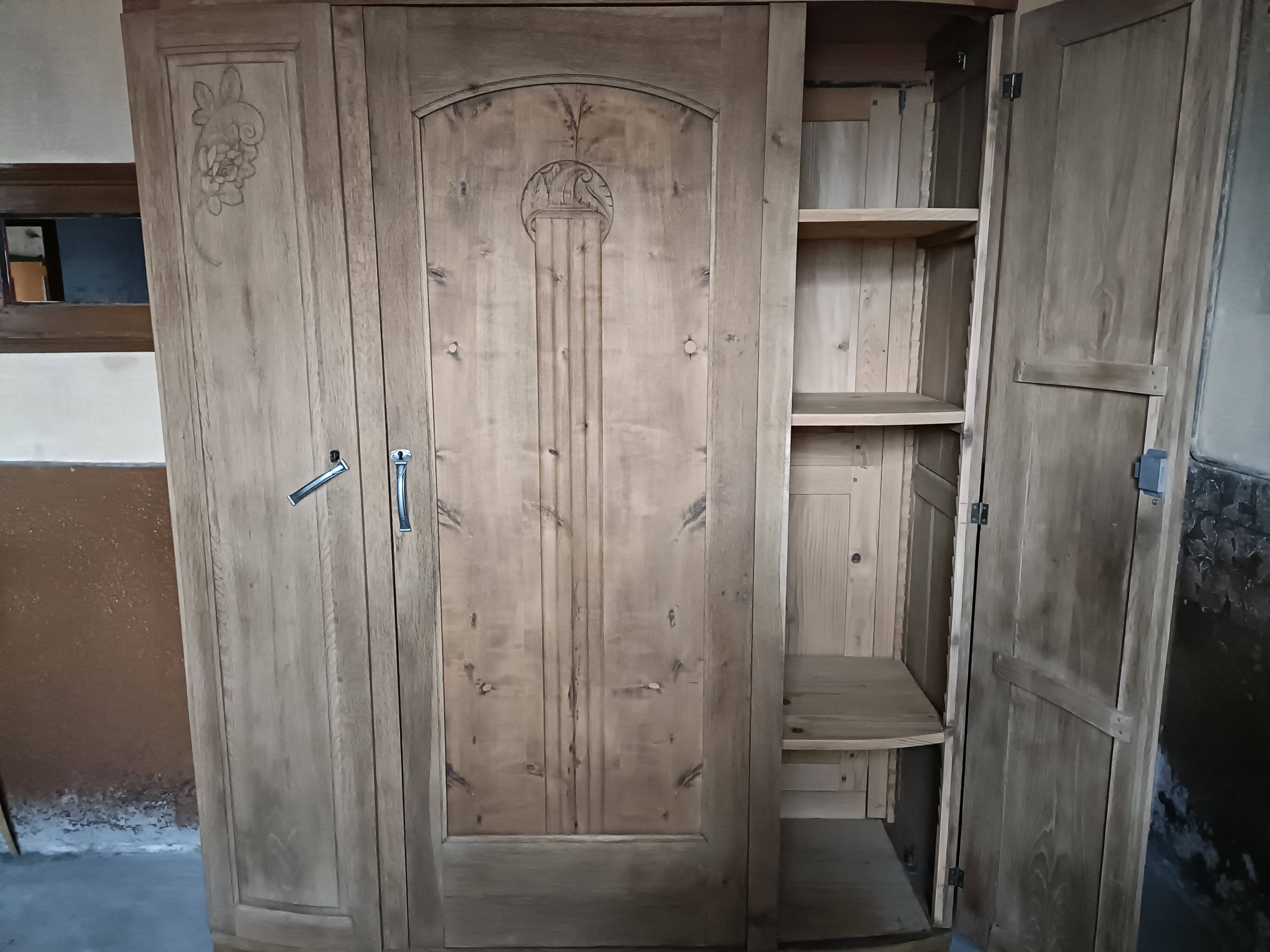 Renovated Art Deco wardrobe