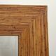 Rattan mirror XXL 120cm x 120cm