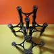 Set de 7 porte-bougies noirs design Koziol Hommage 2005 Allemagne