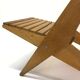 Foldable wooden garden chair from the 70s, Netherlands