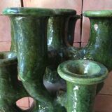 Tamegroute pottery candle holder