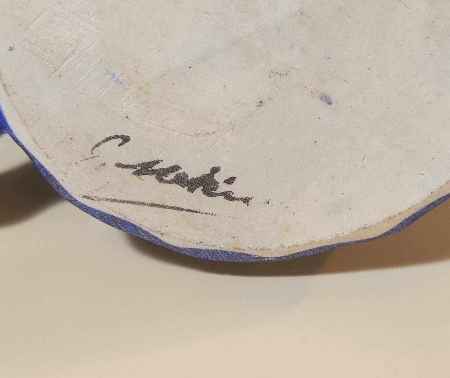 Ceramic cup Gilbert Méténier (1876-?)