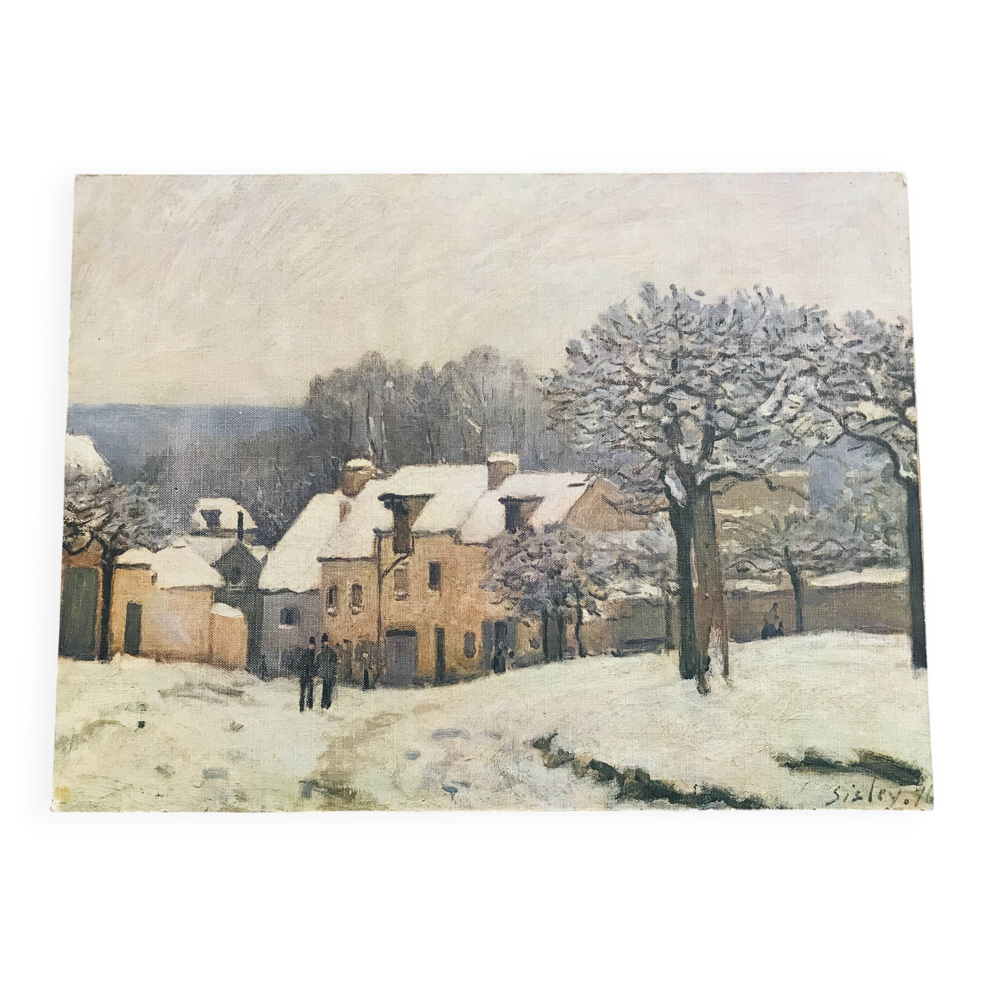 Tableau toile imprimée Sisley