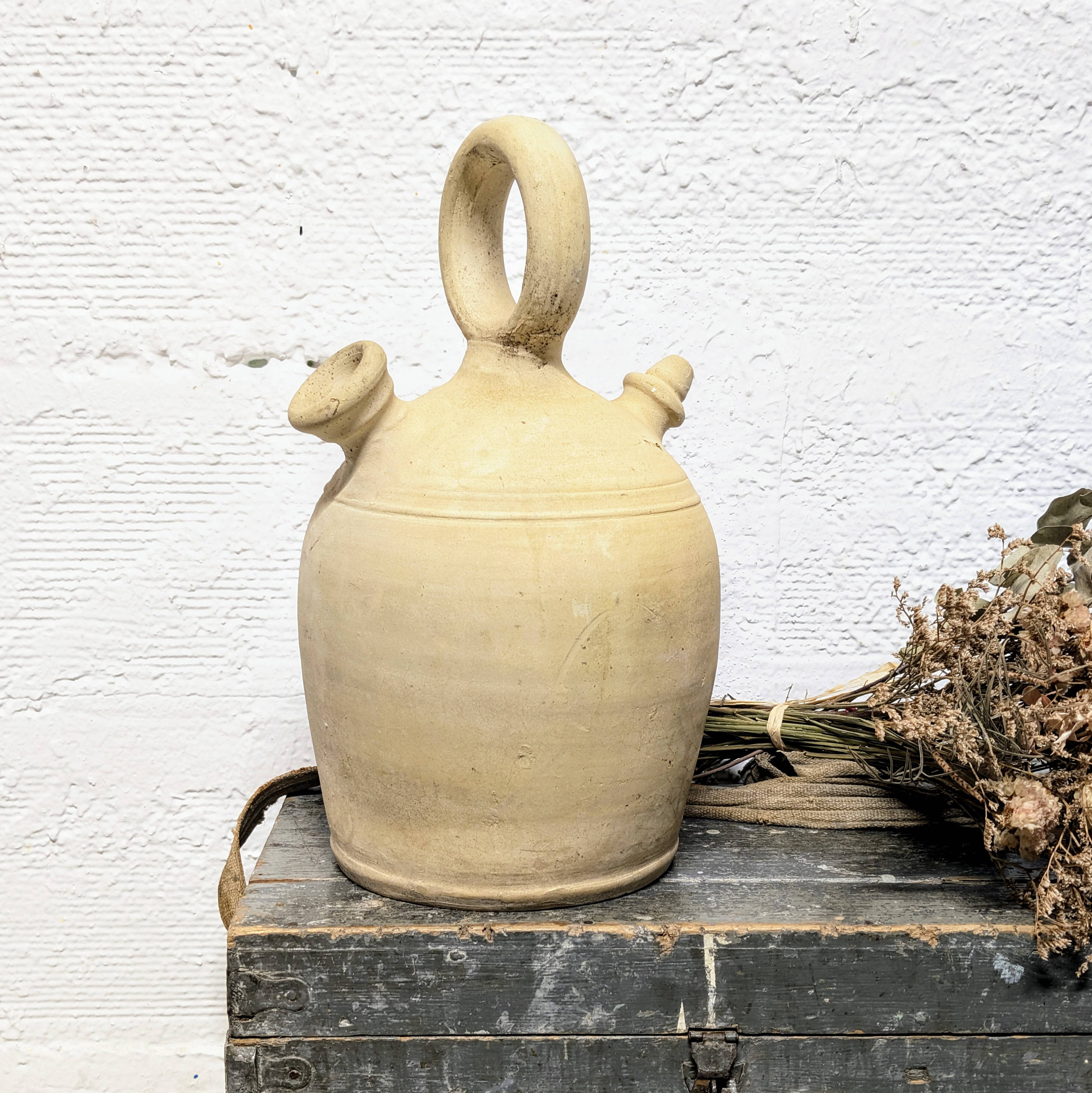 Terracotta water bottle