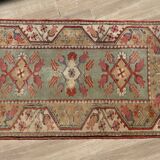 Vintage rug inspired by Art Deco.