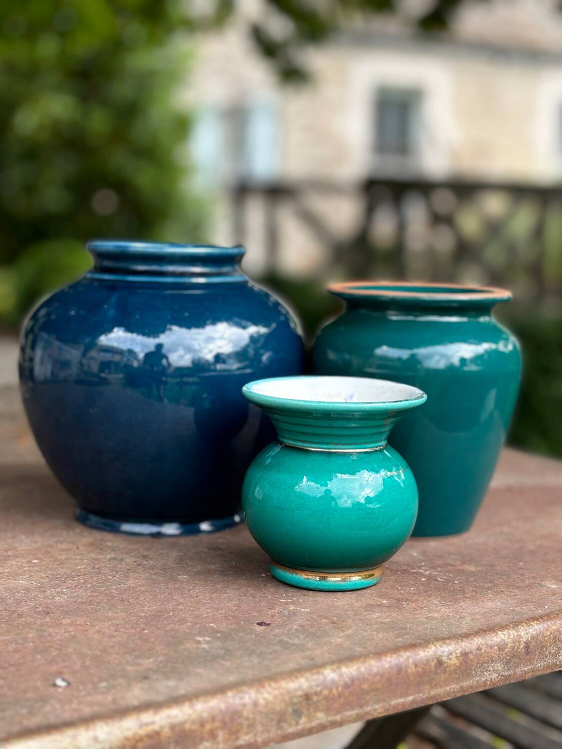 Blue vase