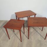 Teak nesting tables from Møbelintarsia 1960