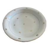 Shallow dish or salad bowl PN Lamotte porcelain