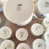 Art Deco porcelain coffee set - Ch. Ahrenfeldt - la maîtrise