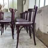 Set of 13 Japy bistro chairs, 1940