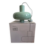 Benjamin office pendant light in green, Monoprix