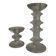 Pair of Festivo Timo Sarpaneva candlesticks 1972 for IIttala Finland