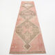 3x12 geometric neutral turkish runner rug, 379x91cm