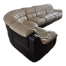 Relax leather corner sofa