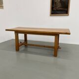 2m solid elm farmhouse table