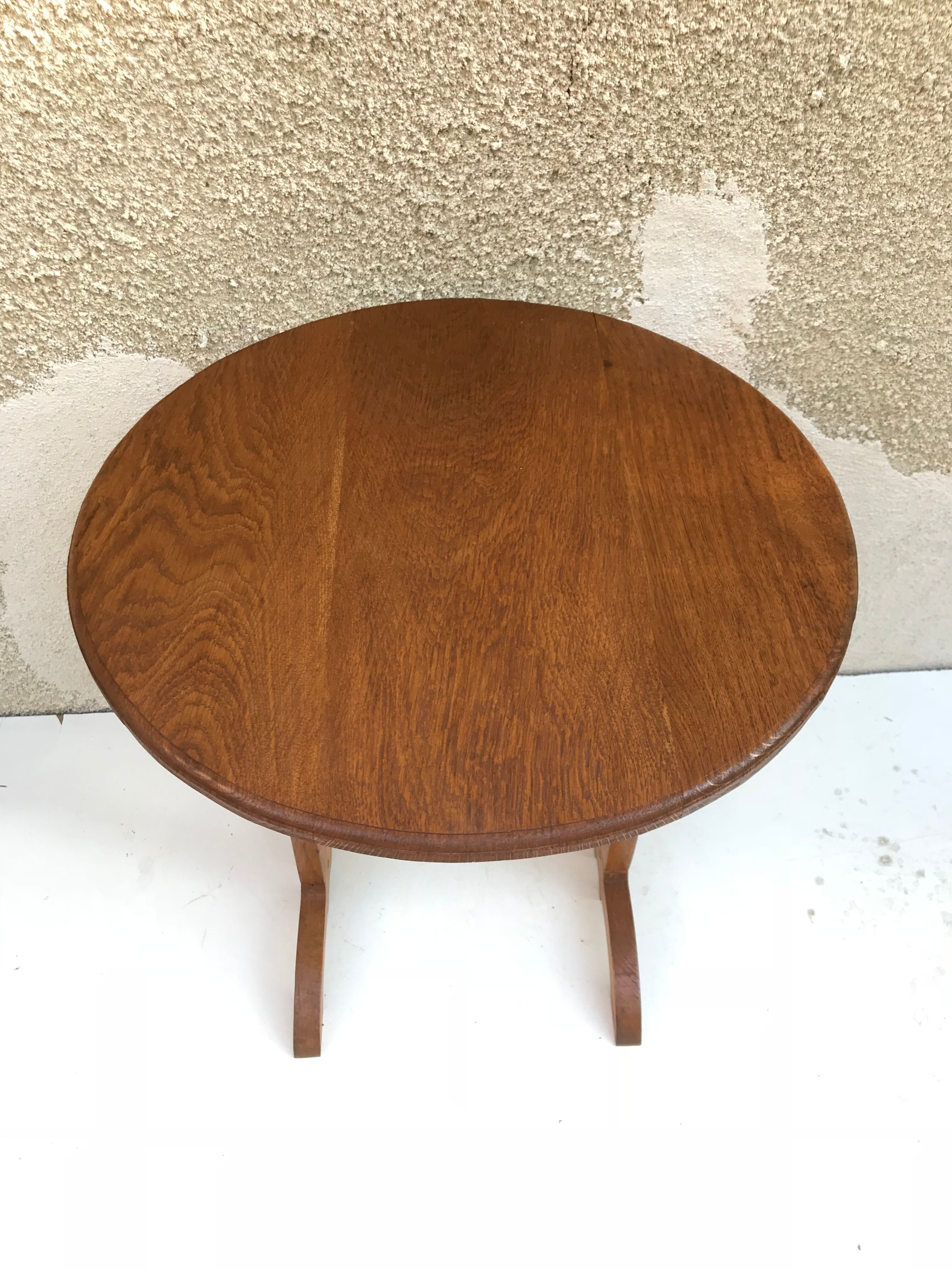 Old table target burgundy wood walnut