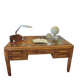 Ensemble bureau et bibliothèque art-déco