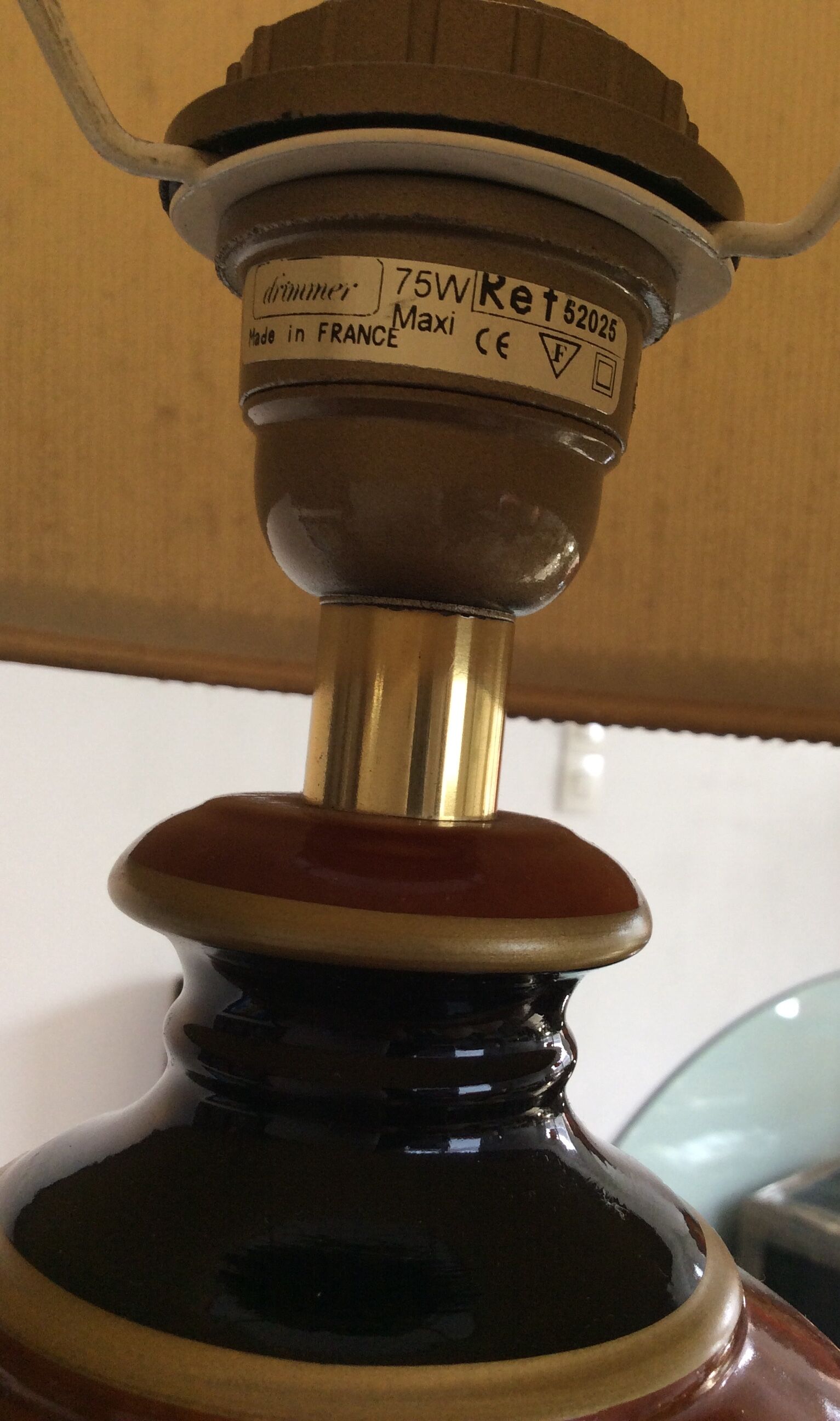 Vintage Louis Drimmer lamp from the 70s