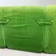Modular green velvet corner sofa, 1970s
