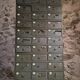 Antique hardware cabinet with 48 drawers, circa 1900.