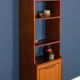 Retro Teak 1960s Stonehill Mid Century Wall Unit Room Divider Shelving Bookcase