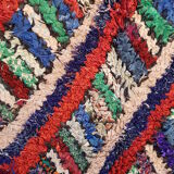 Boucherouite vintage carpet