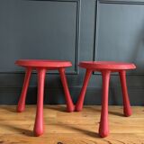 2 Ingvar Kamprad stools for Habitat