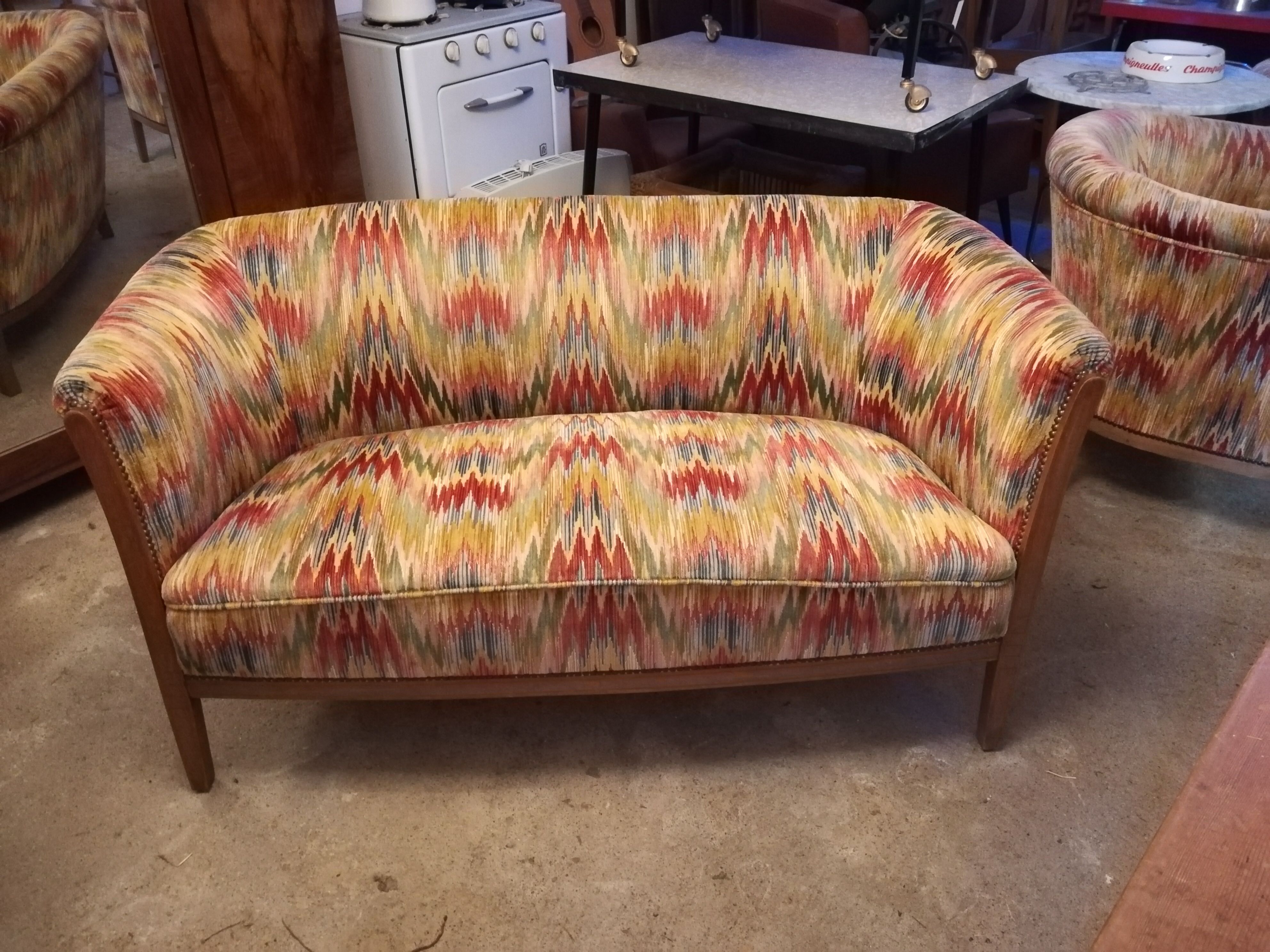 Seat art deco