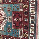 Vintage carpet Turkish konya done hand 130 X 158 CM