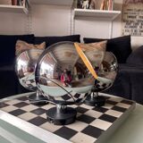 Globes space age chrome Erco 1970