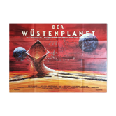 Original german poster of 1984 dune david lynch john berkey
