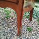 Commode marqueterie plateau marbre style louis xv