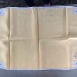 Old cotton center table set