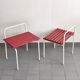 Paire de porte-bagages Charlotte Perriand les Arcs 1960