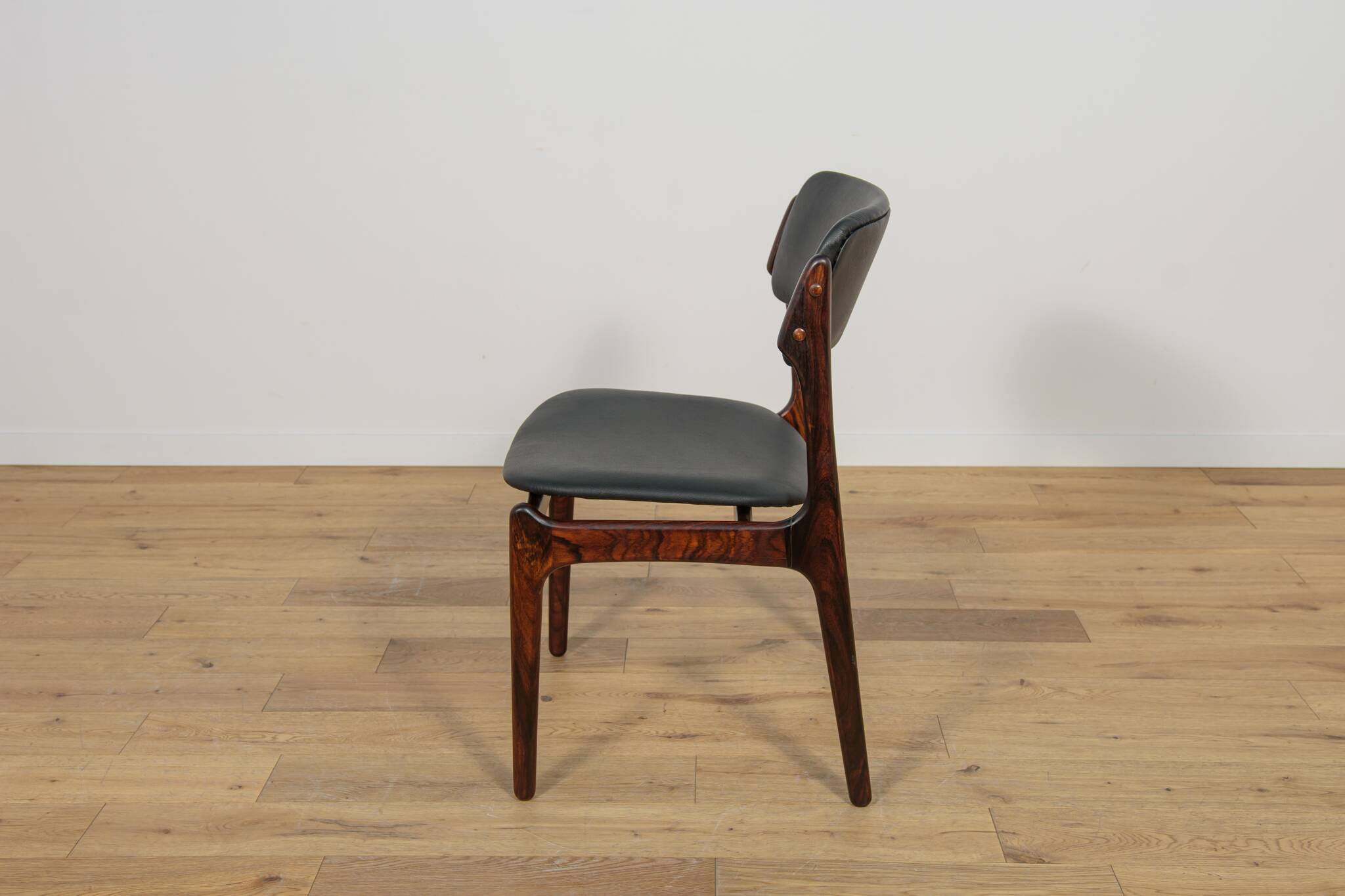 Model 49 Rosewood Dining Chairs by Erik Buch for Oddense Maskinsnedkeri / O.D. Møbler, 1960s.