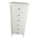 Chiffonnier semainier 6 tiroirs style Louis XV