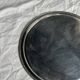 Vintage circular plate with pearl stripe D27