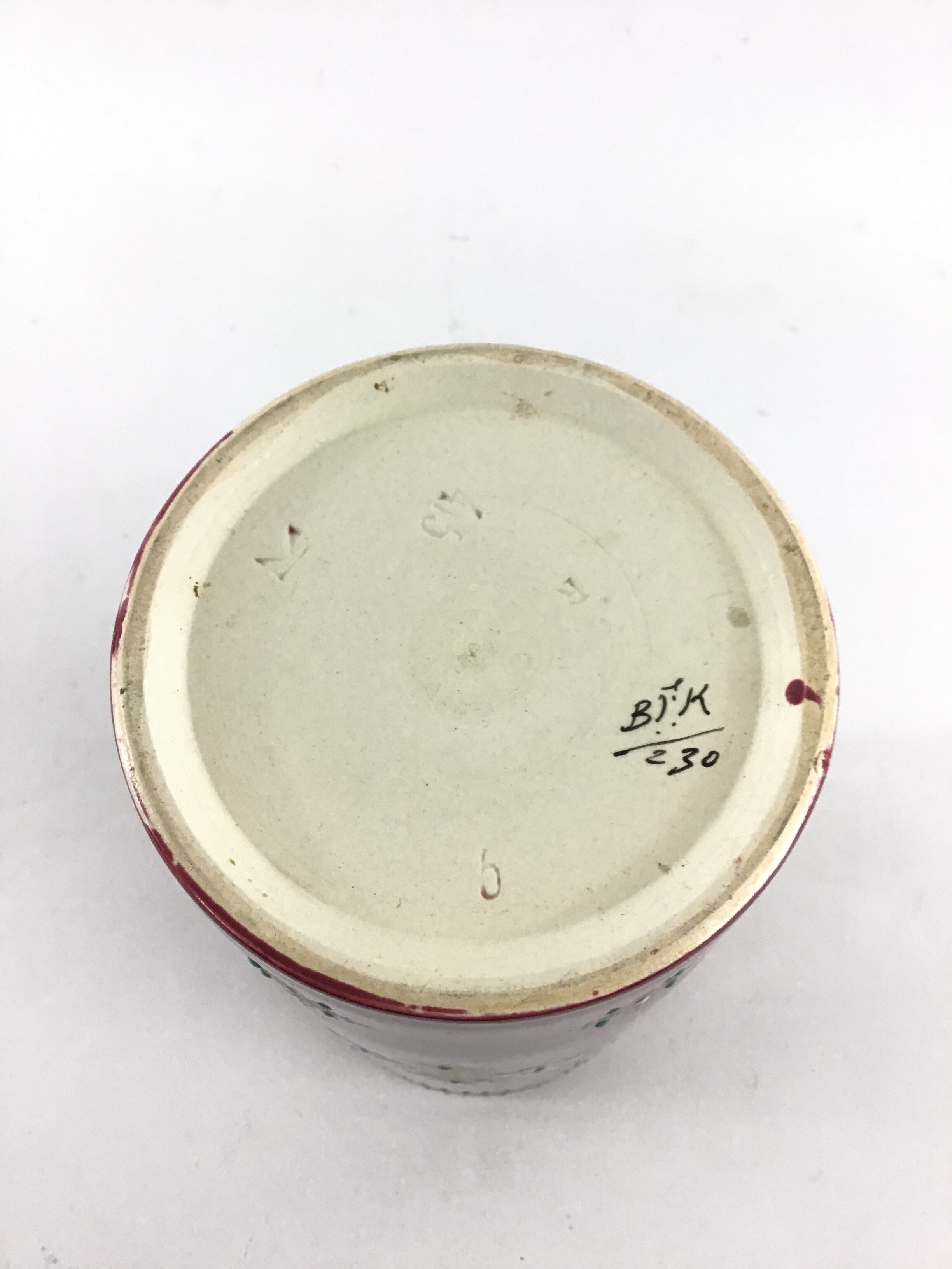 Vase roll Boch Brothers Keramis