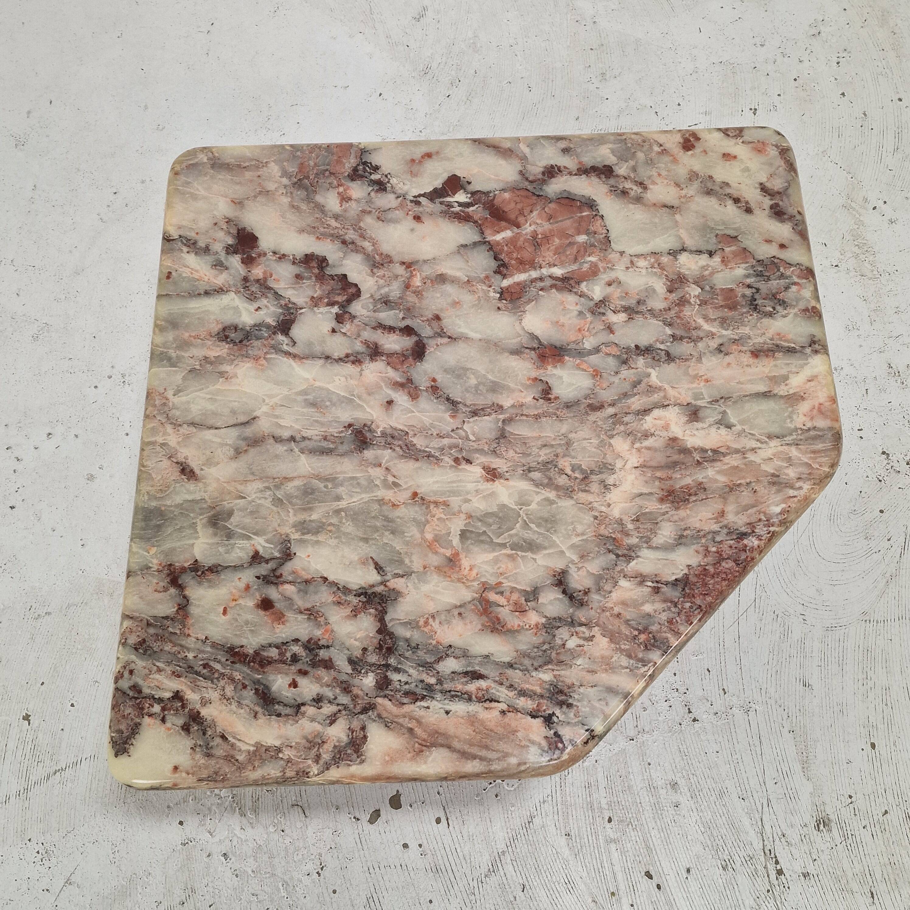 Italian Marble Coffee or Side Table, 1970s